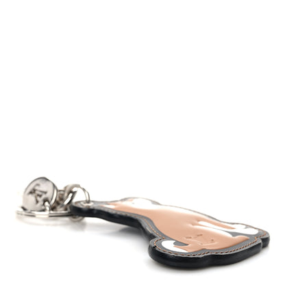 Louis Vuitton Calfskin Dog Bag Charm Key Holder 3 of 4