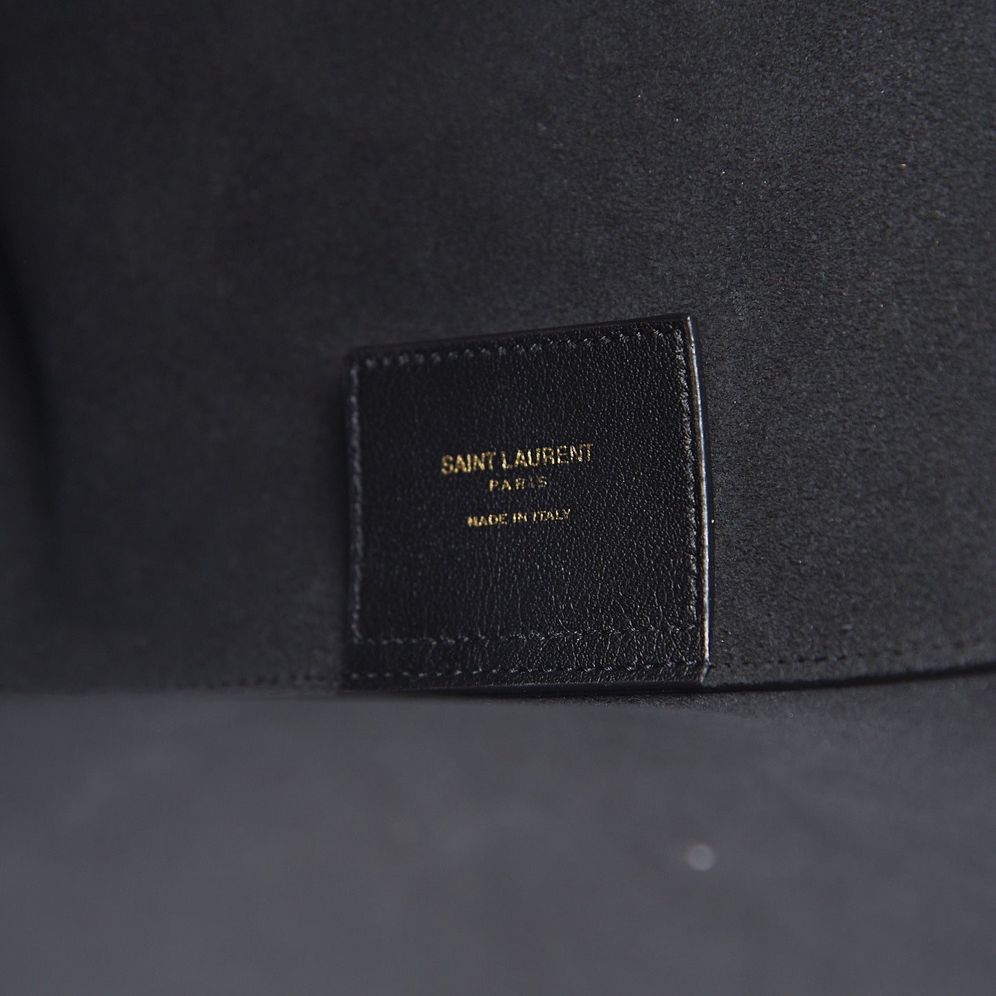 Calfskin Large Shopping Tote Black