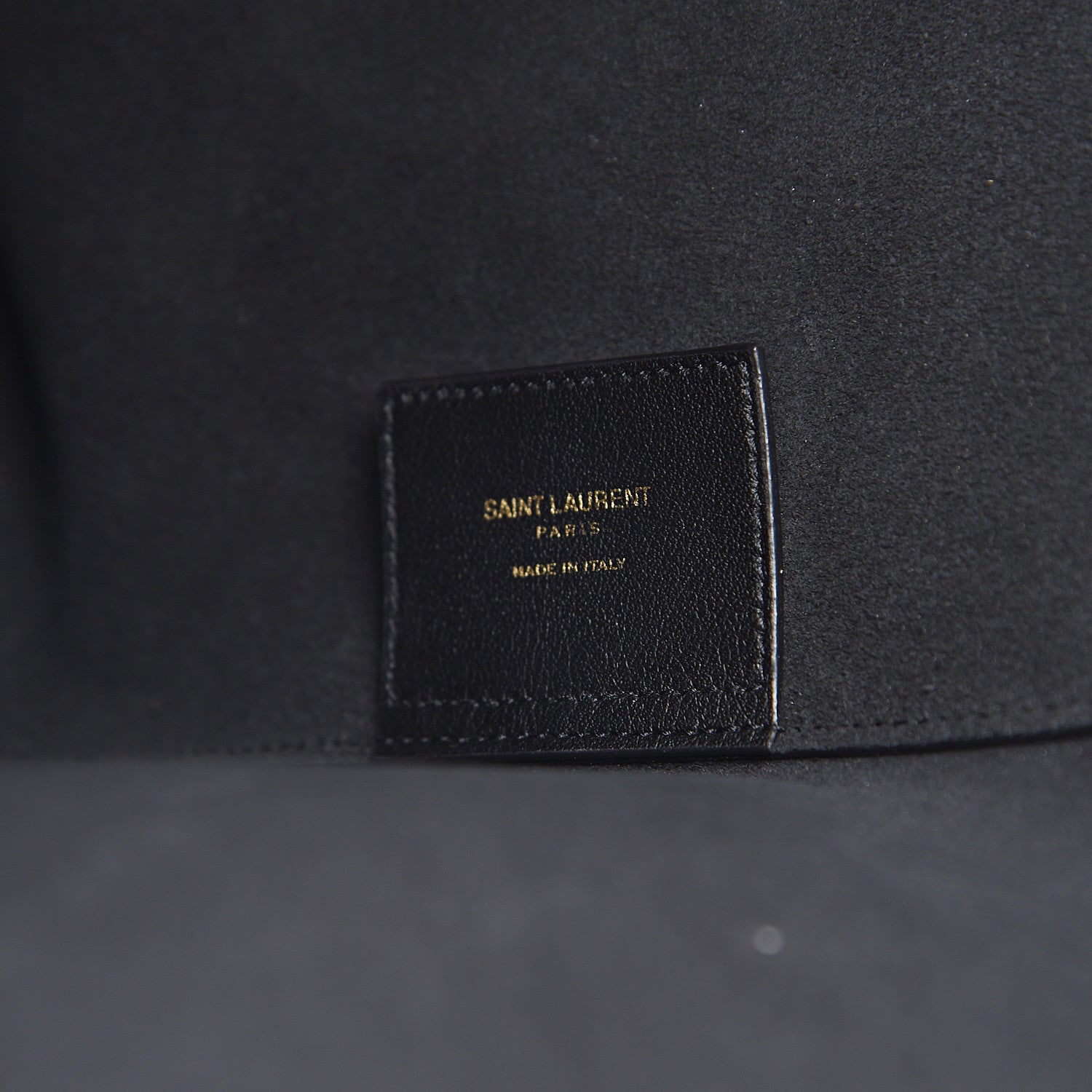 Saint Laurent Calfskin Large Shopping Tote Black 5 of 7