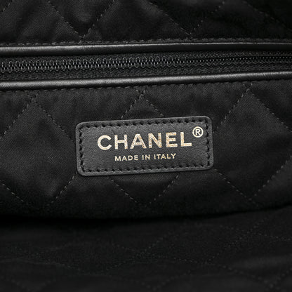 Chanel Shiny Calfskin Quilted Small Chanel 22 Black 7 of 14