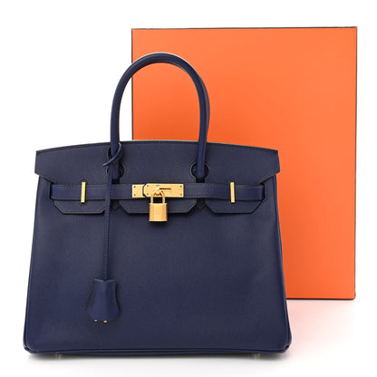 Hermes Epsom Birkin 30 Bleu Saphir 14 of 14