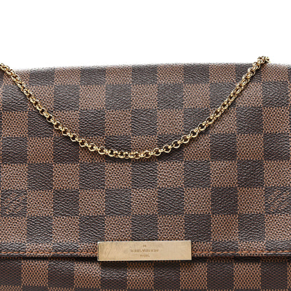 Louis Vuitton Damier Ebene Favorite MM 9 of 12