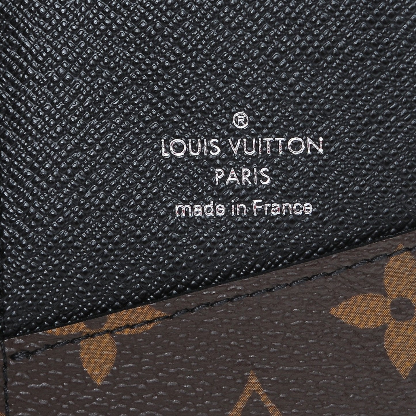 Monogram Macassar Pocket Organiser