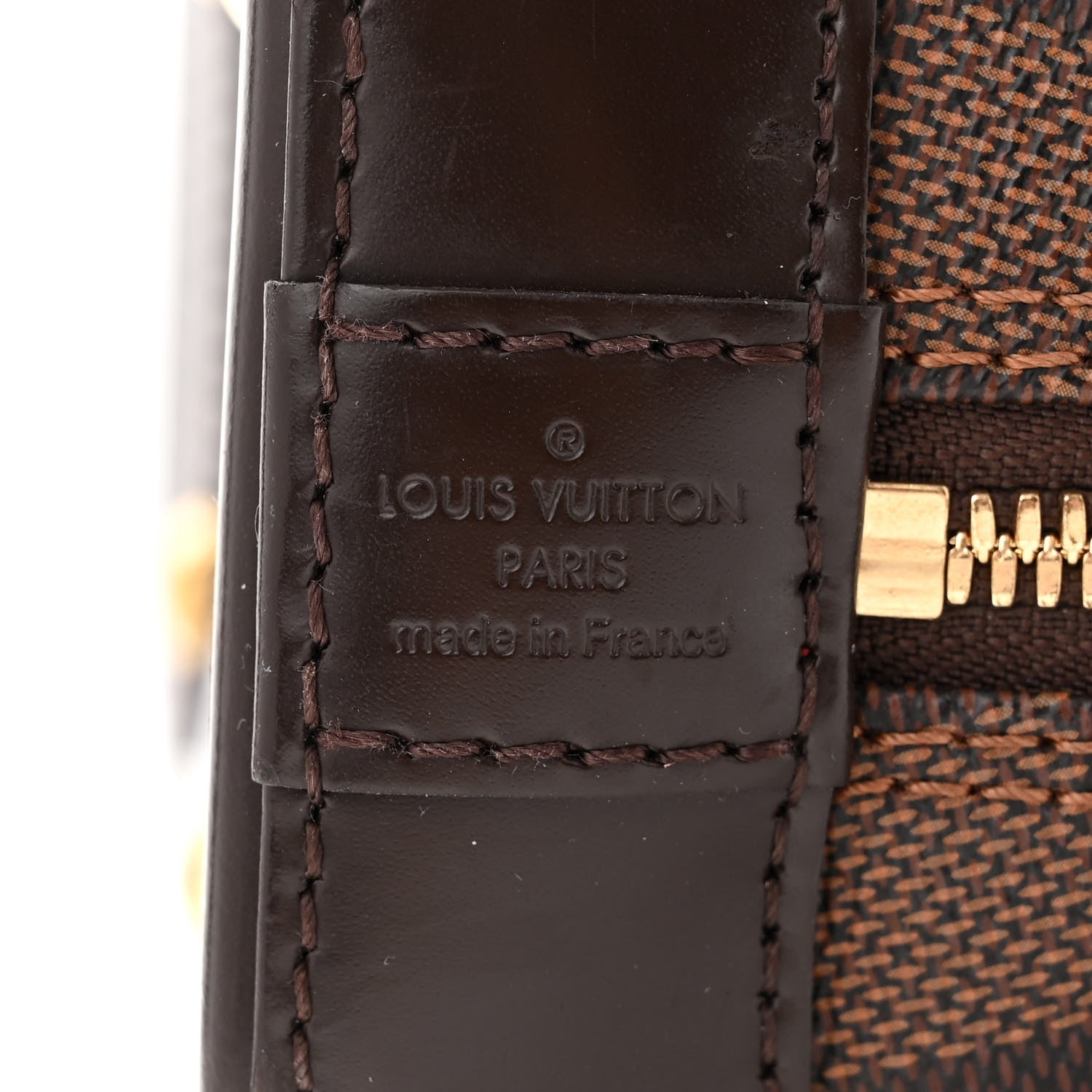 Louis Vuitton Damier Ebene Alma BB 6 of 15