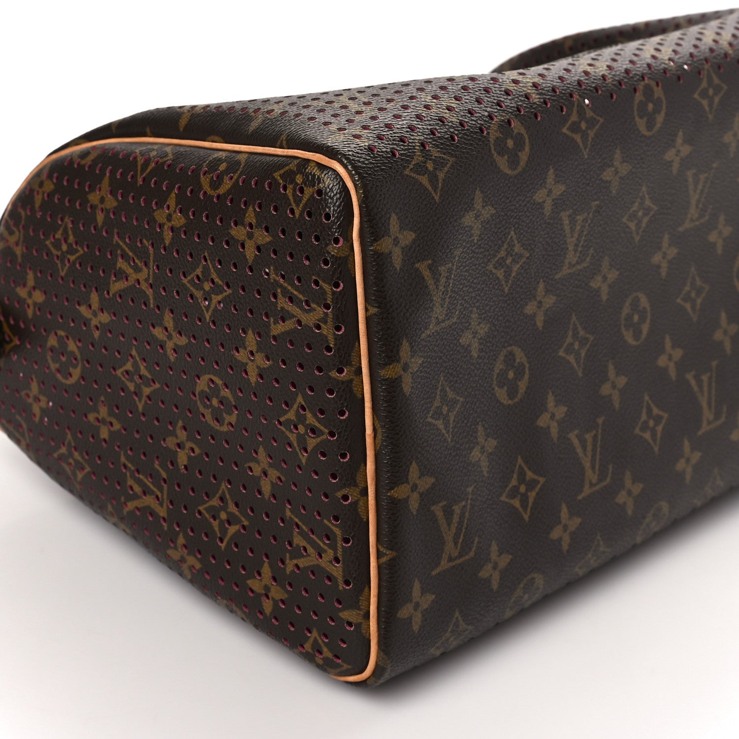 Louis Vuitton Monogram Perforated Speedy 30 Fuchsia 6 of 10