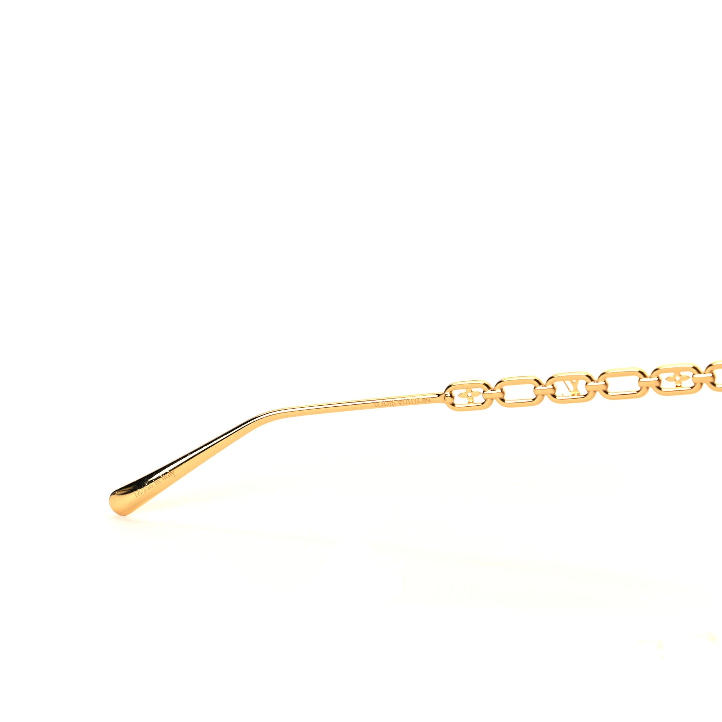 Metal My LV Chain Cat Eye Sunglasses Z1522W Gold