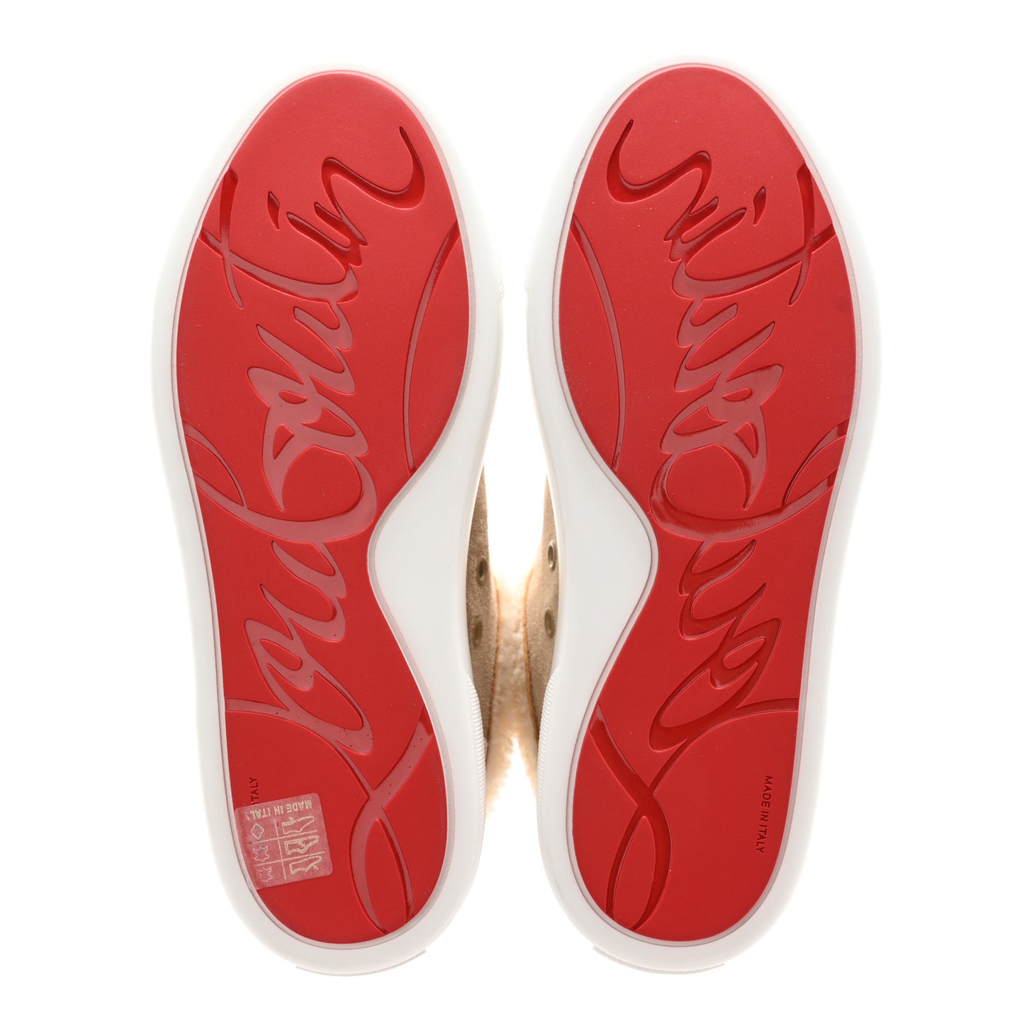 Suede Shearling Fun Vierissima Flat Sneakers 37 Atlas