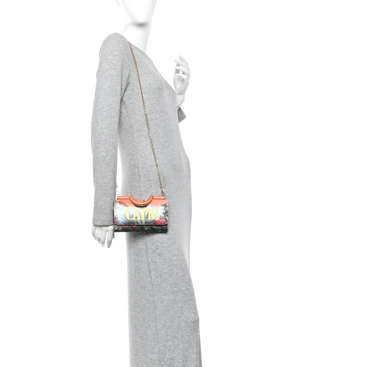 Dolce & Gabbana Dauphine Capri Printed Mini Von Bag Multicolor 2 of 14