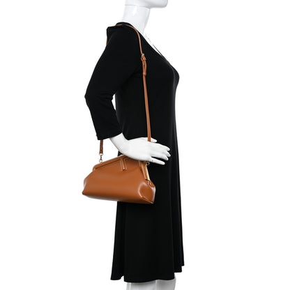 Fendi Shiny Nappa Small Fendi First Caramello 2 of 10
