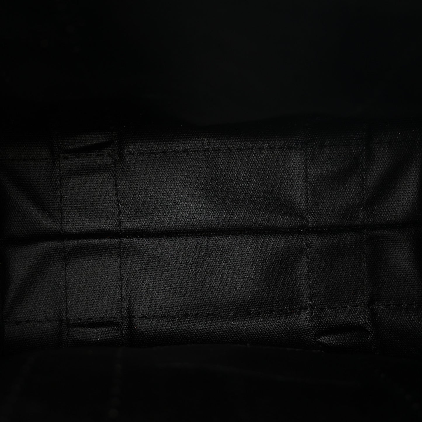 Cotton Canvas Small The Traveler Tote Bag Black