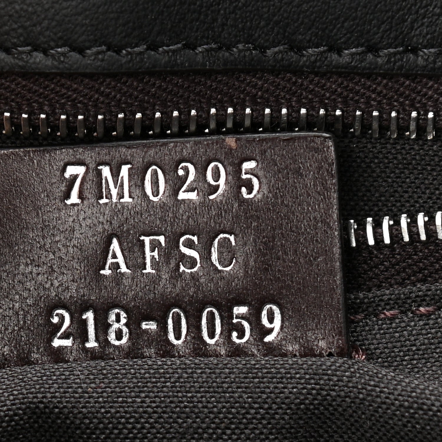 Fendi Glazed Fabric Cotton Vitello King Aura FF 1974 Baguette Belt Pouch Tobacco Moro Grezzo Cuoio 7 of 10