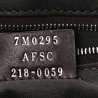 Fendi Glazed Fabric Cotton Vitello King Aura FF 1974 Baguette Belt Pouch Tobacco Moro Grezzo Cuoio 7 of 10