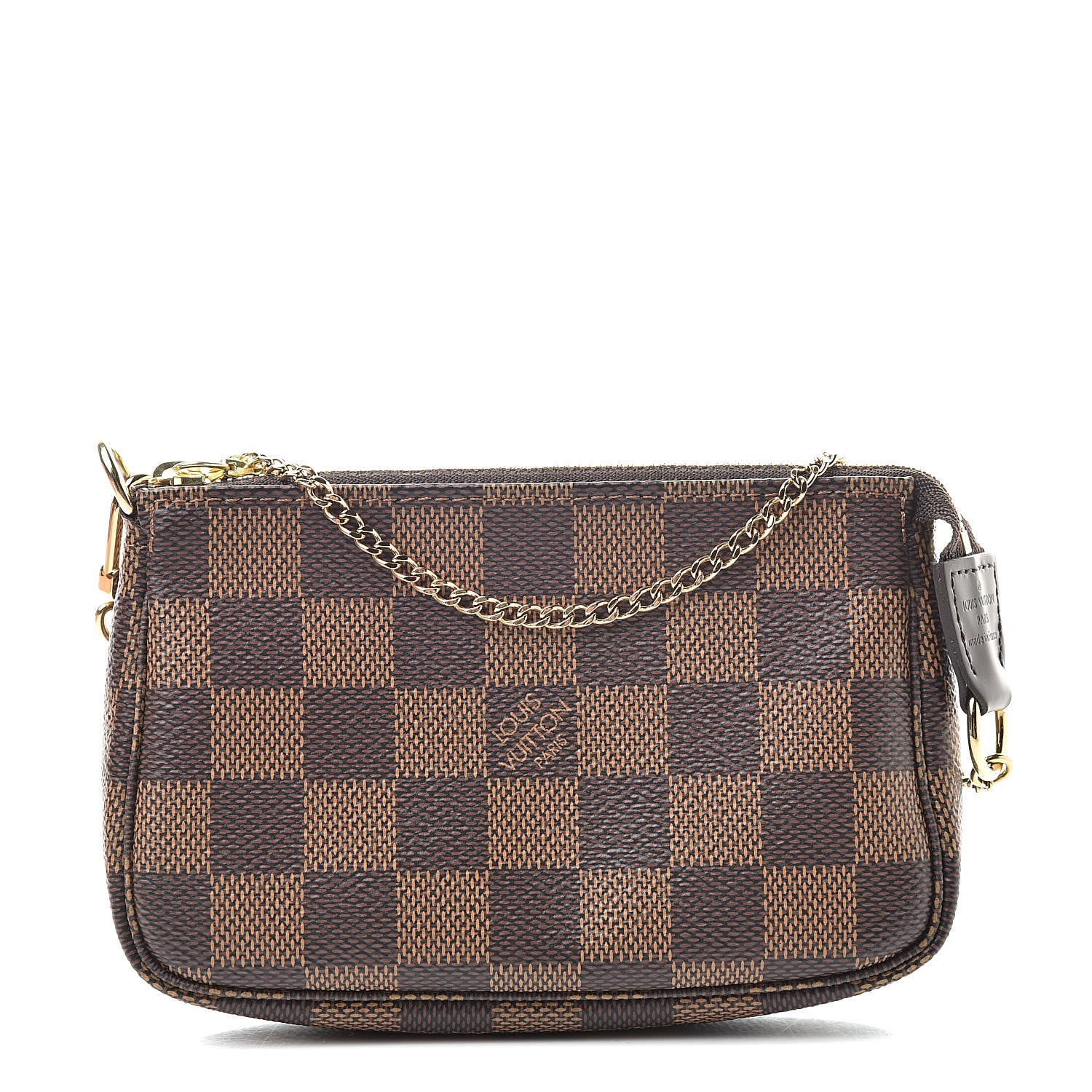 Louis Vuitton Damier Ebene Mini Pochette Accessories 1 of 8