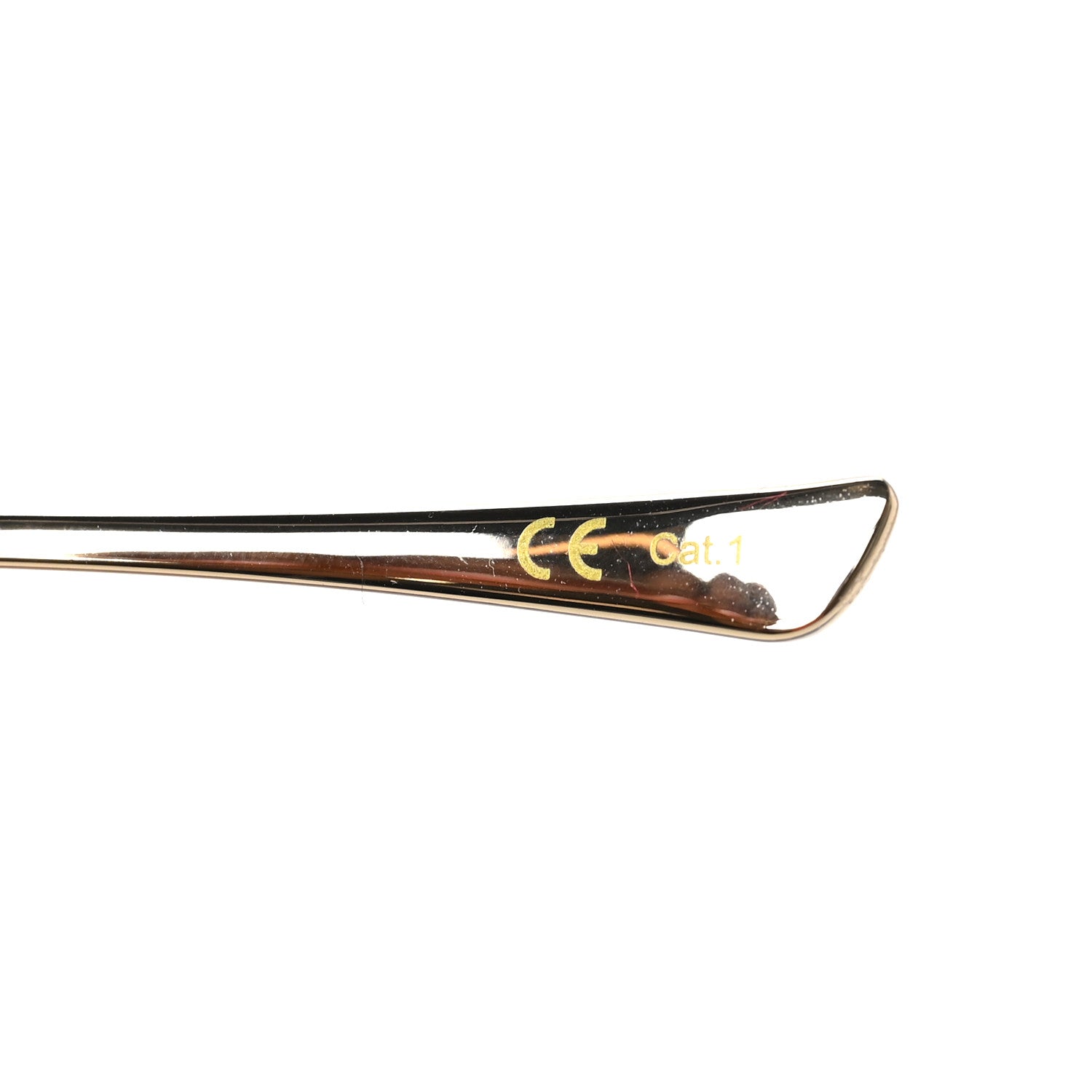 Gucci Oversized Round Frame GG0651S Sunglasses Gold 5 of 6