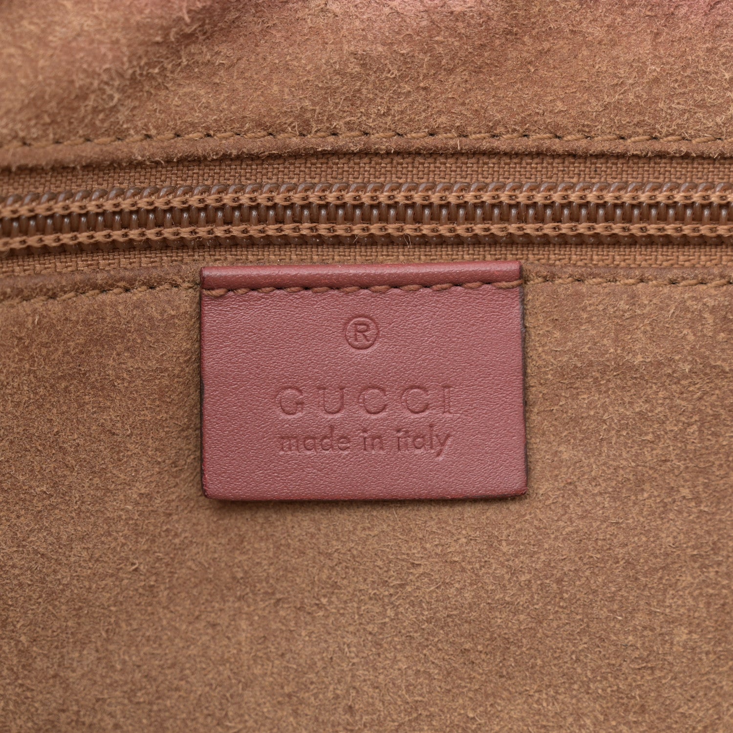 Gucci GG Supreme Monogram Blooms Medium Zippered Tote Beige Multicolor Dry Rose 6 of 12