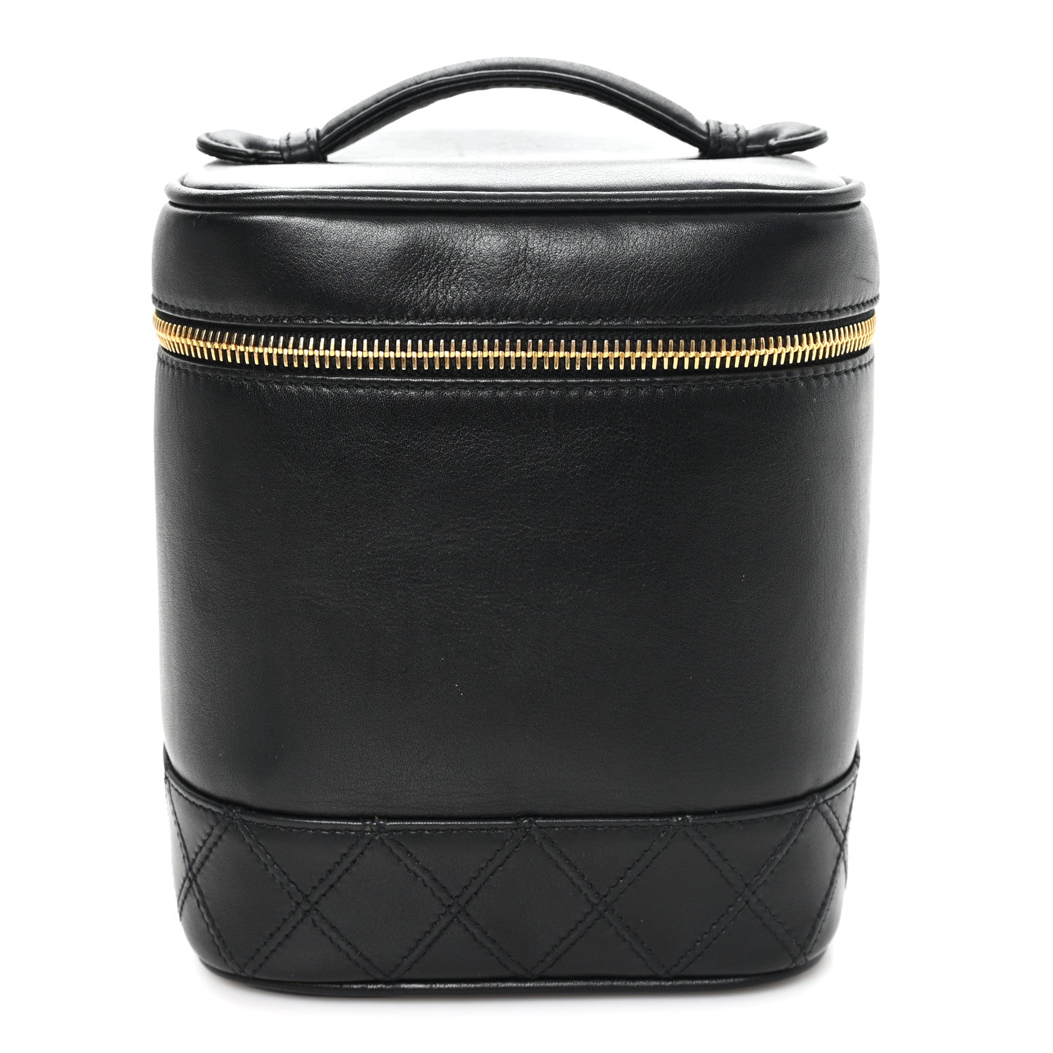 Chanel Lambskin Vanity Cosmetic Bag Black 1 of 9