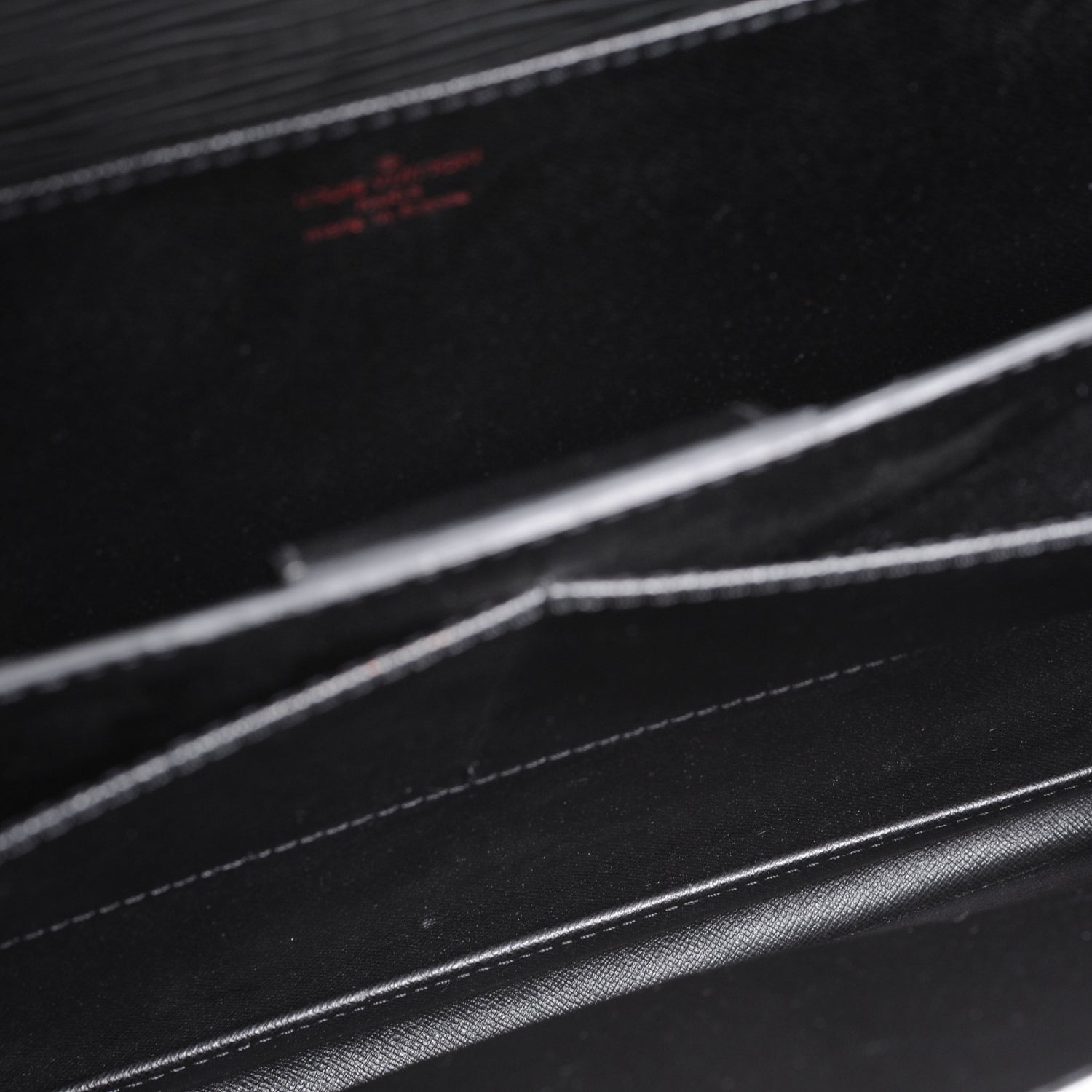 Louis Vuitton Epi Serviette Ambassadeur Briefcase Black 6 of 7