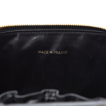 Chanel Caviar Vanity Cosmetic Case Black 7 of 9
