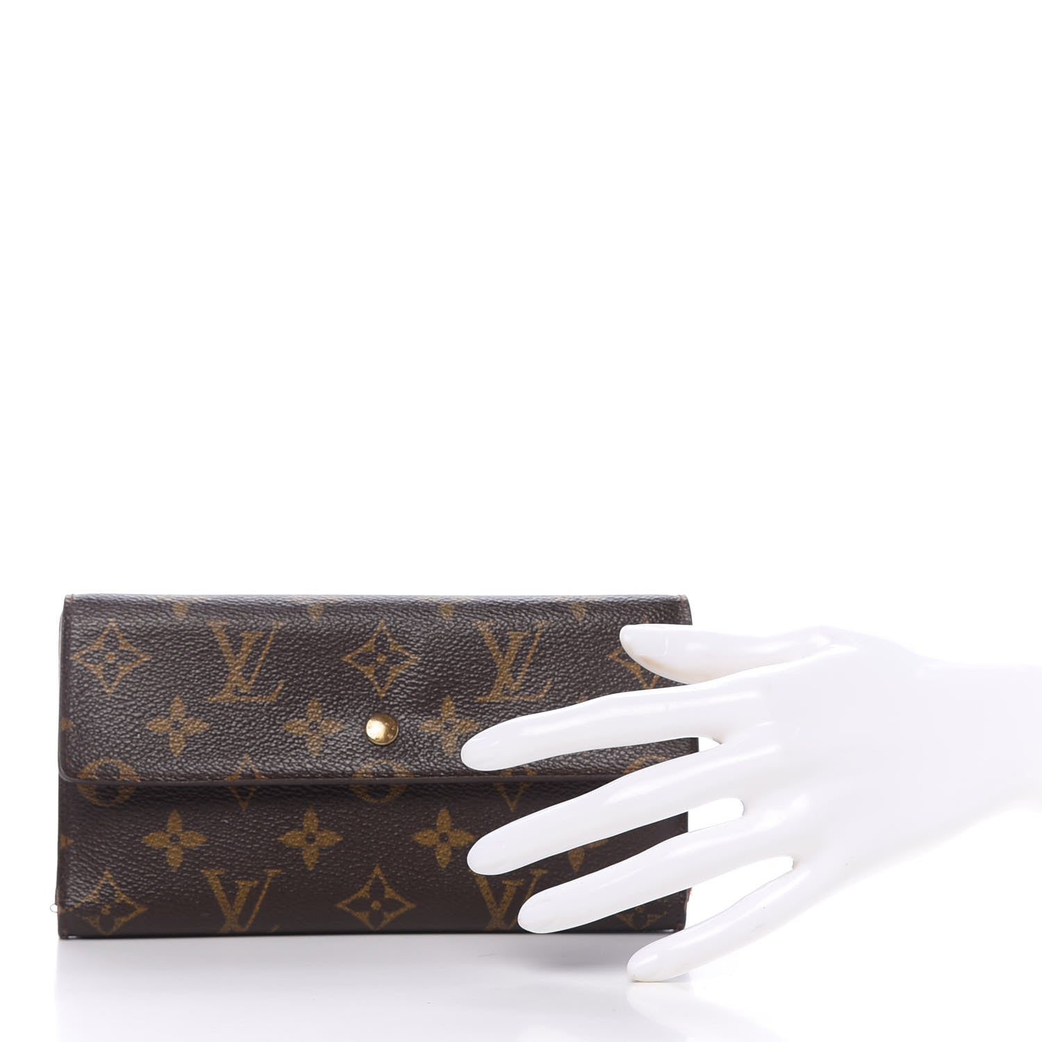 Louis Vuitton Monogram Porte Tresor International Wallet 2 of 11