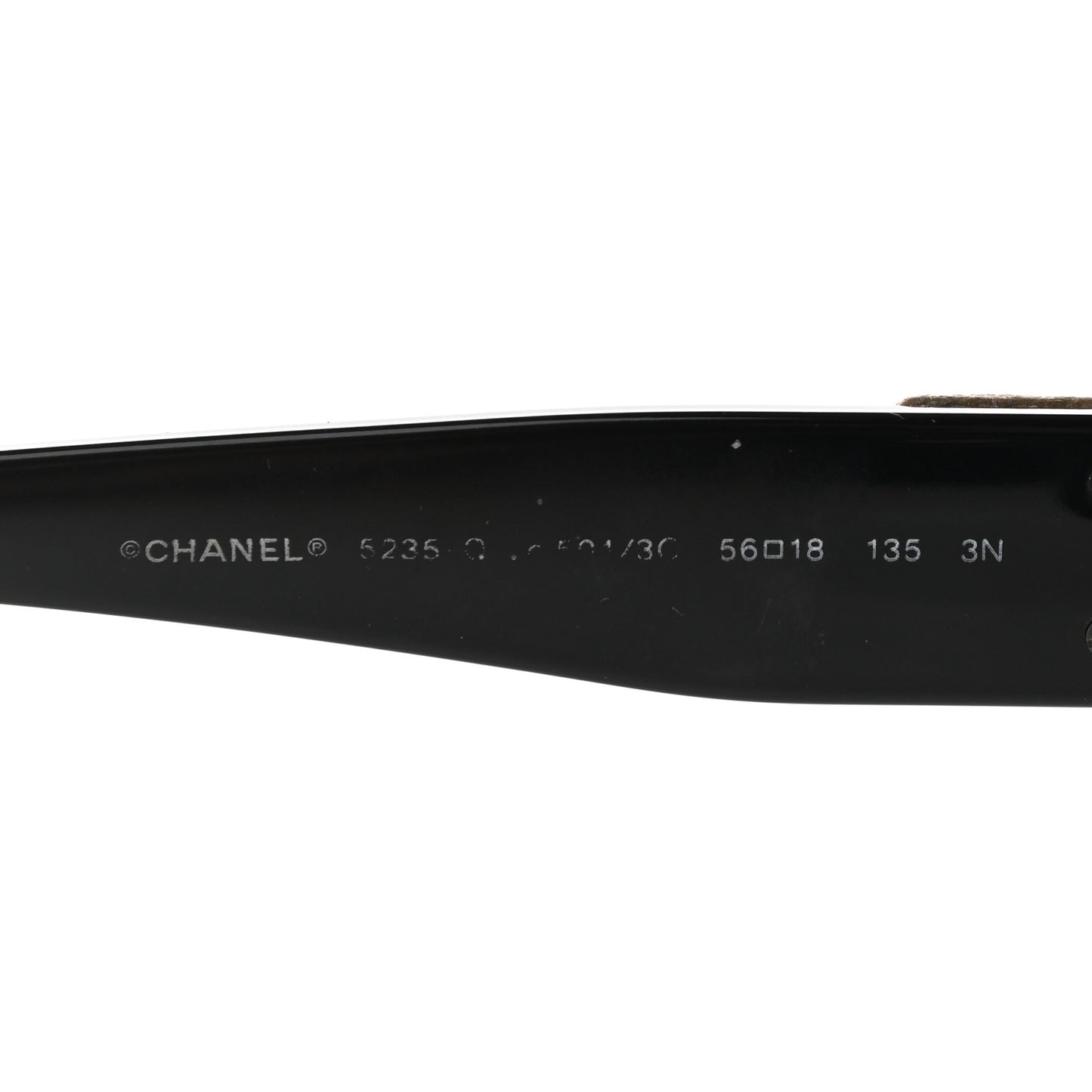 Acetate CC Turnlock Sunglasses 5235-Q Black Beige