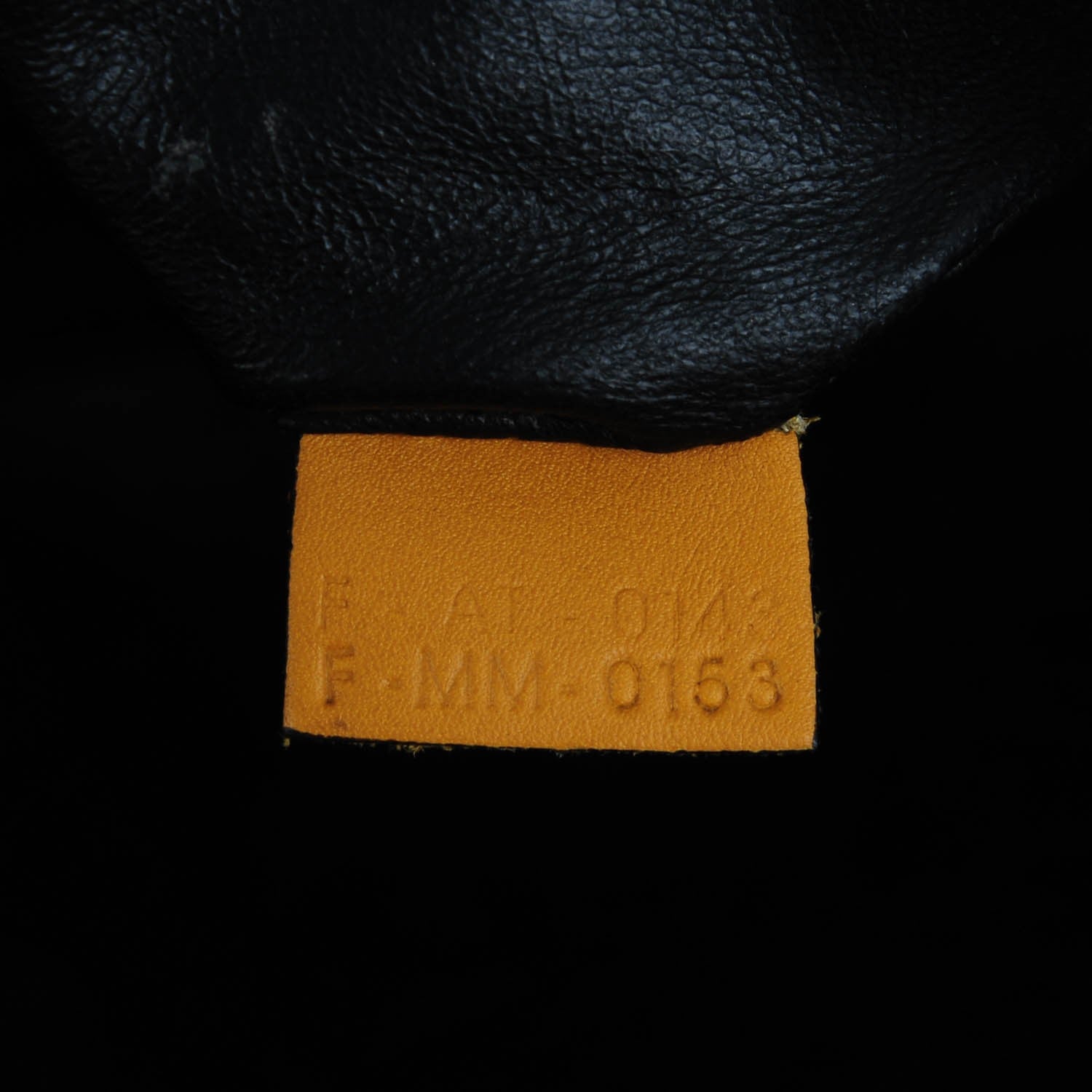 Celine Satin Calfskin Mini Bi-Color Luggage Amber 7 of 8