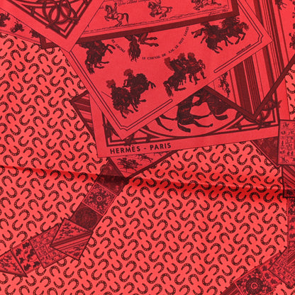 Hermes Silk A Cheval Sur Mon Carre Scarf 90 2 of 5