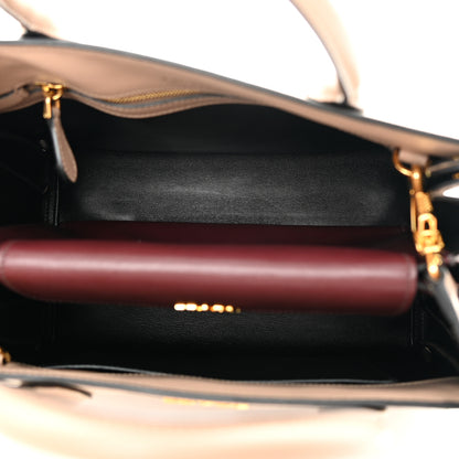 Prada Saffiano City Calfskin Medium Bibliothèque Top Handle Cammeo 5 of 15
