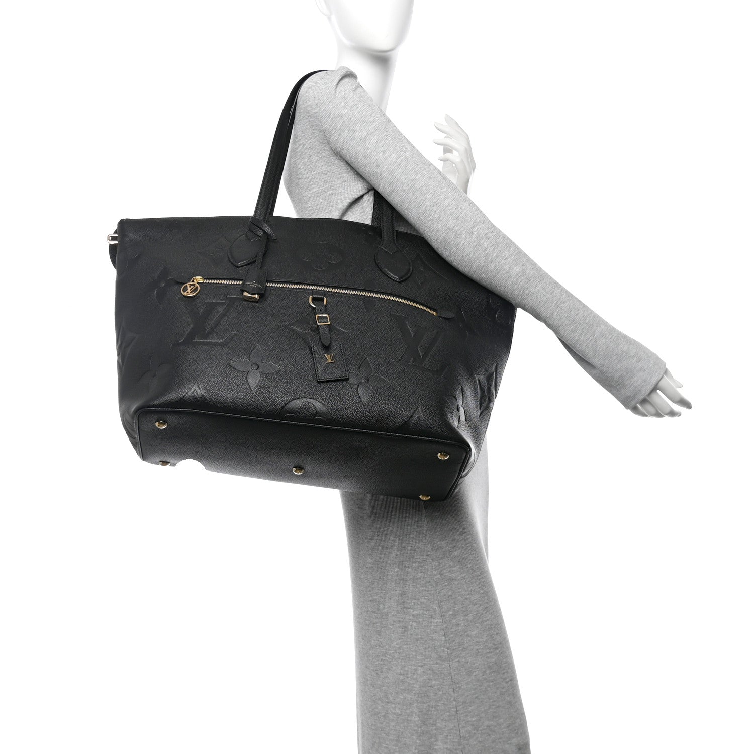 Louis Vuitton Empreinte Monogram Giant Travel Bag Black 2 of 9