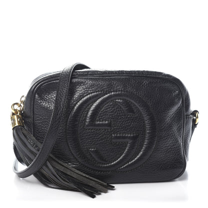 Gucci Pebbled Calfskin Small Soho Disco Bag Black 1 of 9