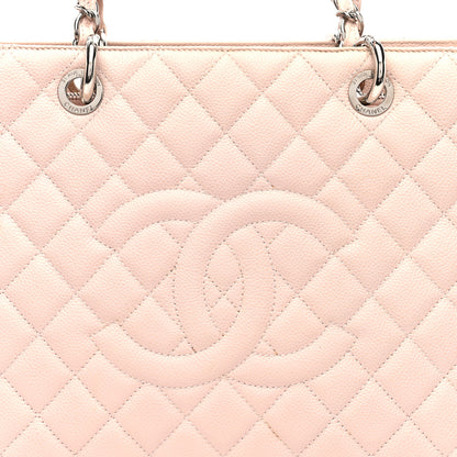 Chanel Caviar XL Grand Shopping Tote GST Light Pink 8 of 10