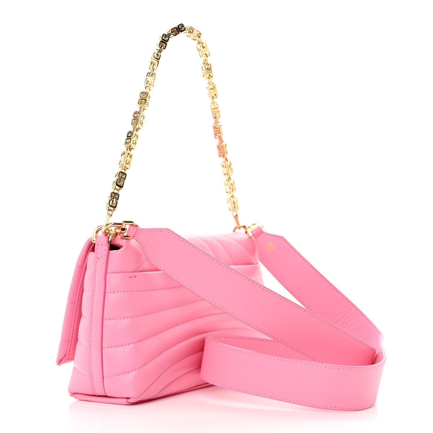 Calfskin Quilted Small 4G Shoulder Bag Baby Pink