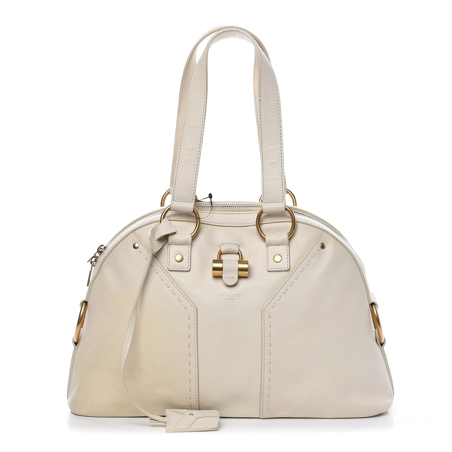 Calfskin Medium Muse Ivory
