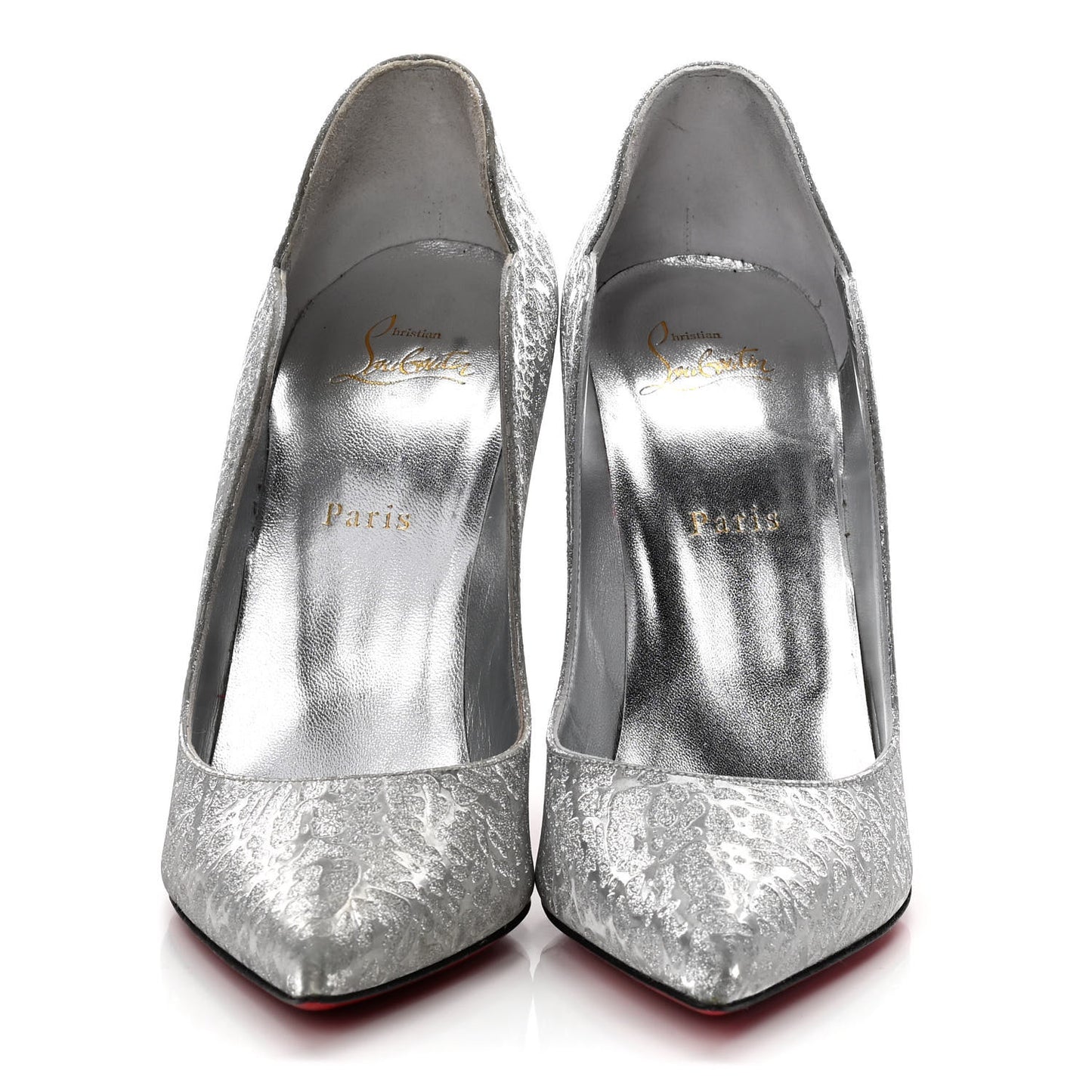 Glitter Specchio Hot Chick 100 Pumps 41 Silver