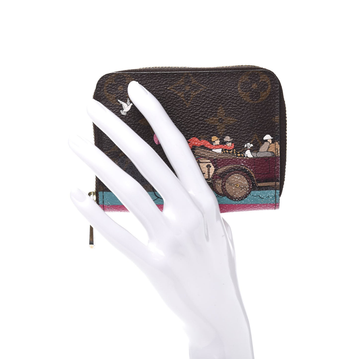 Monogram 2015 Christmas Animation Zippy Coin Purse