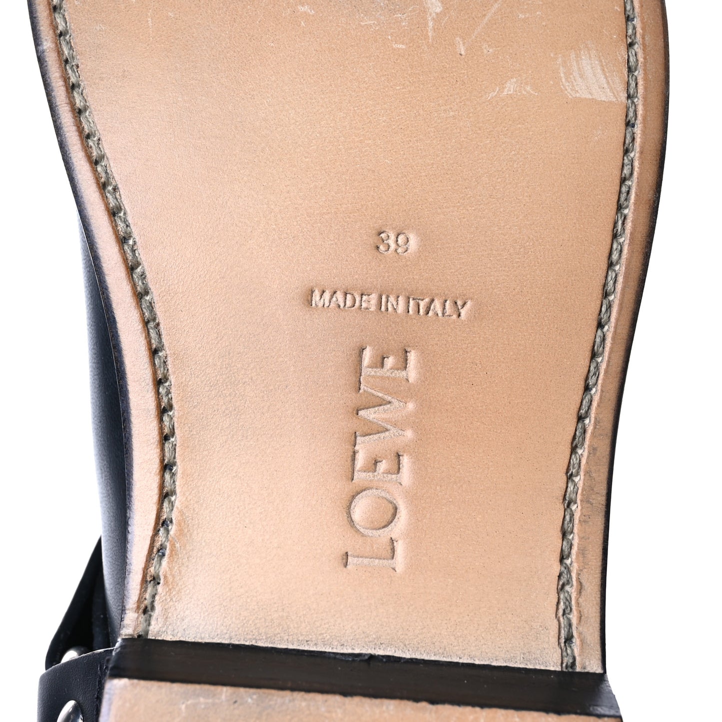 Calfskin Biker Boots 39 Black