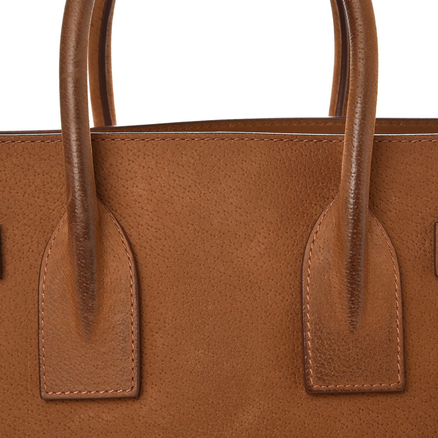 Saint Laurent Nubuck Small Sac de Jour Tan 7 of 9