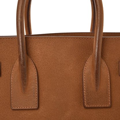 Saint Laurent Nubuck Small Sac de Jour Tan 7 of 9