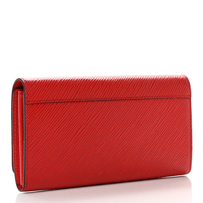Louis Vuitton Epi Twist Wallet Coquelicot 3 of 8