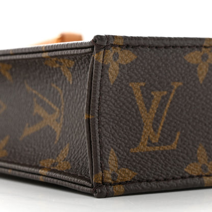 Louis Vuitton Monogram Petit Sac Plat 9 of 10