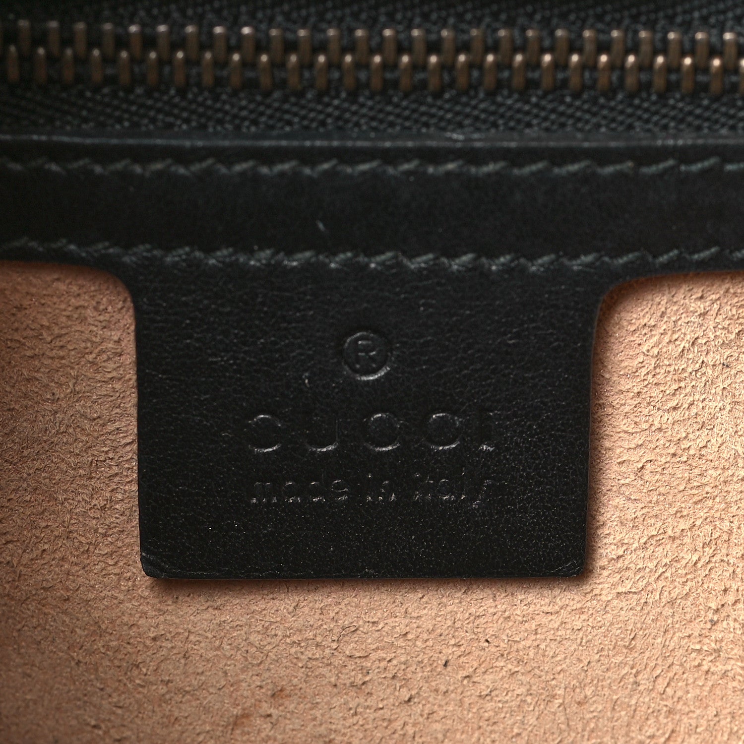 Gucci Calfskin Matelasse Small GG Marmont Tote Black 6 of 15