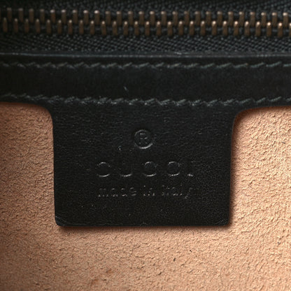Gucci Calfskin Matelasse Small GG Marmont Tote Black 6 of 15