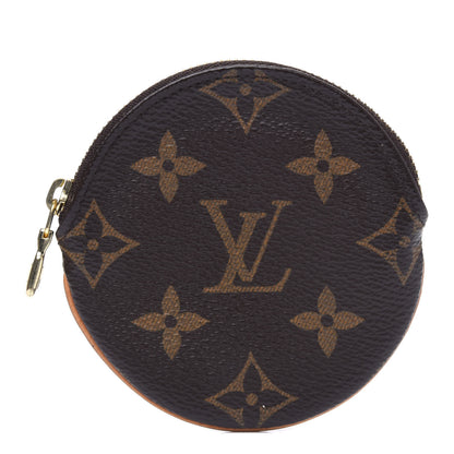 Louis Vuitton Monogram Round Coin Purse 1 of 4