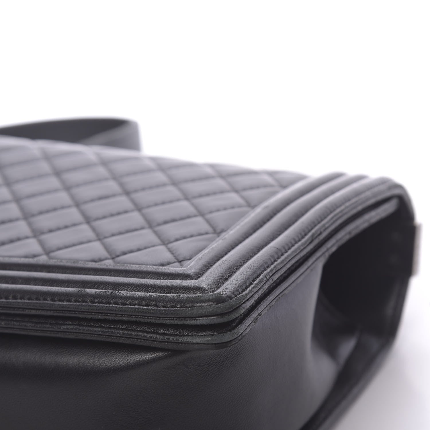 Chanel Lambskin Quilted New Medium Boy Flap Black 11 of 18