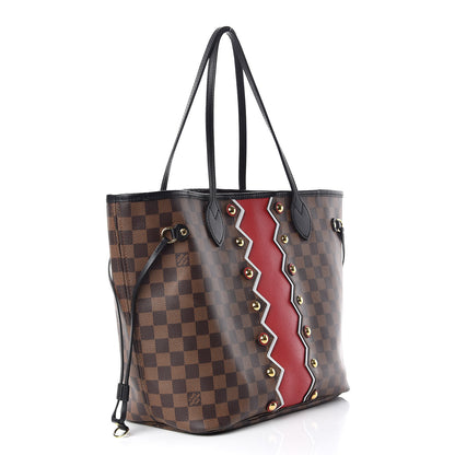 Louis Vuitton Damier Ebene Karakoram Neverfull MM 4 of 11