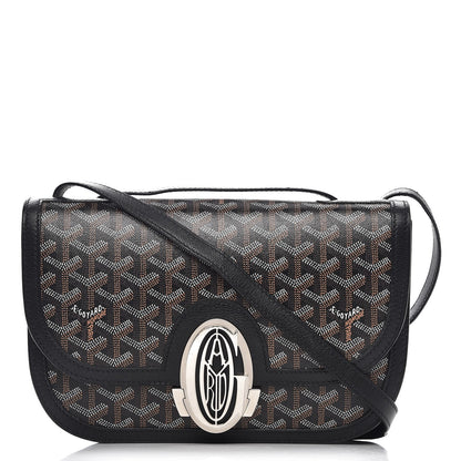 Goyard Goyardine 233 PM Shoulder Bag Black 1 of 9