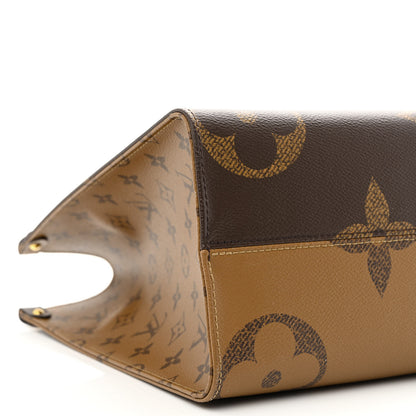 Louis Vuitton Reverse Monogram Giant Onthego MM 9 of 13