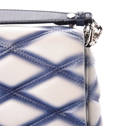 Louis Vuitton Lambskin Malletage Contraste GO-14 PM Blue 21 of 23