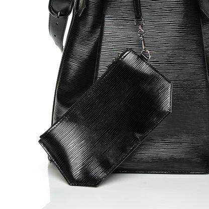 Louis Vuitton Epi Sac D'Epaule Black 5 of 6