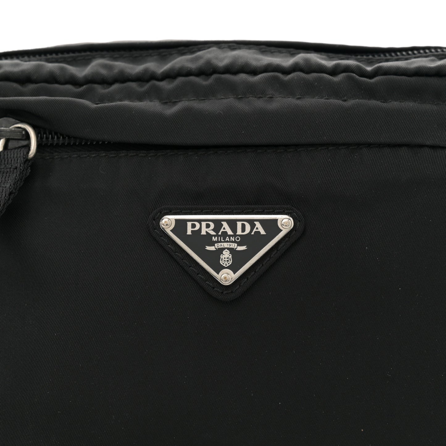 Tessuto Nylon Belt Bag Black