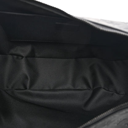 Louis Vuitton Calfskin Monogram Shadow Hobo Hamac Black 5 of 9
